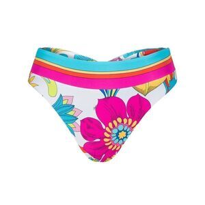 NWT-Trina Turk- FONTAINE BANDED TWIST BACK HIGH WAIST SWIM BOTTOM -Size 10